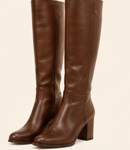 Brown Knee-High Boots