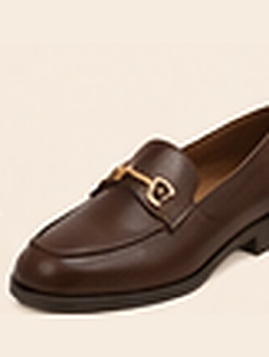Brown Leather Loafers