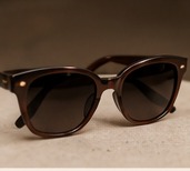 Black Cat-Eye Sunglasses